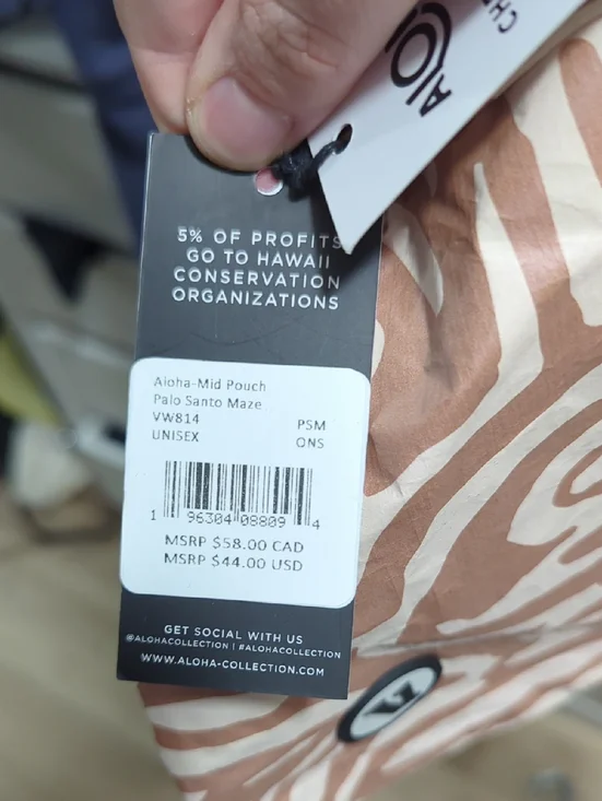 Vuori Aloha Mid Pouch - Picture 2 of 2